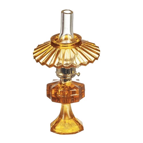 Dolls house oil lamp - house,