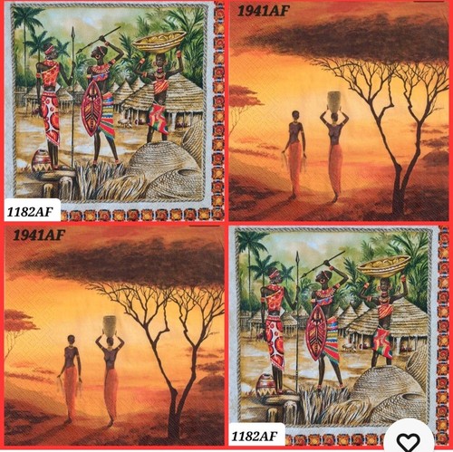 African style mixed table - 4,