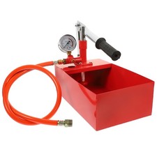 Water Pressure Test Pump System Hand 25kg Leakage Tester Line Heating Hydraulic