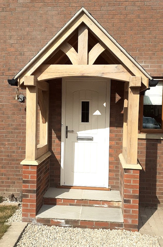 Solid oak porch fast - solid,