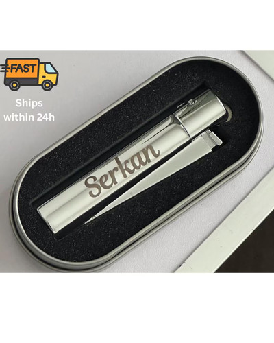 Personalised metal clipper - metal,
