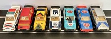 7 single Vintage Scalextric