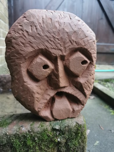 The red stone face natural - face,