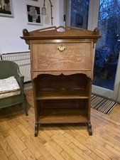Antique Oak Bureau Writing