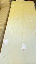 Susie Watson Christmas Tablecloth Extra Large 300cm X 180cm Robins/tree/angels