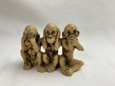 Ivory Colour 3 Wise Monkeys