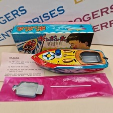 Vintage Tinplate Steam Candle