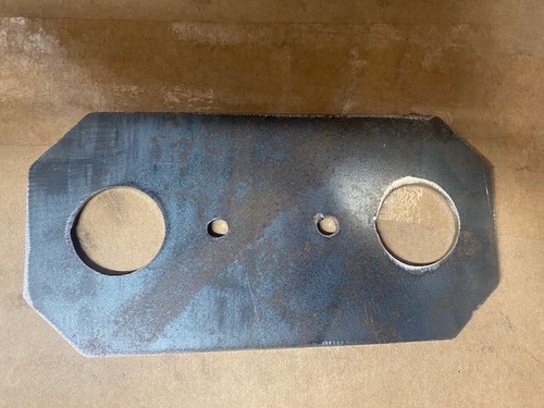 Cab bush plate - mf,