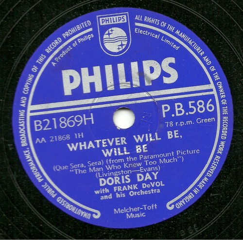 Doris day que sera - uk,