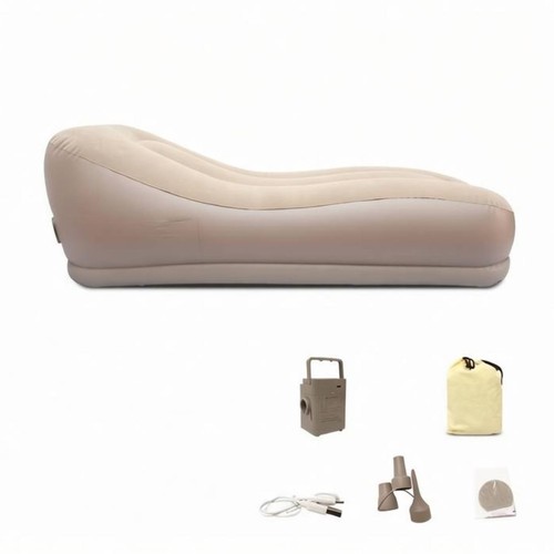 Air lounger with - lounger,