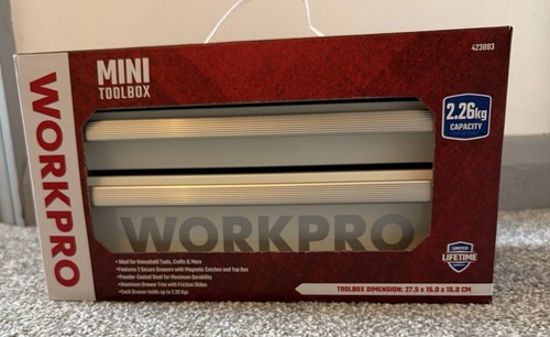 Workpro mini metal tool - metal, box