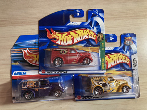 Hot wheels ford anglia - wheels, 3