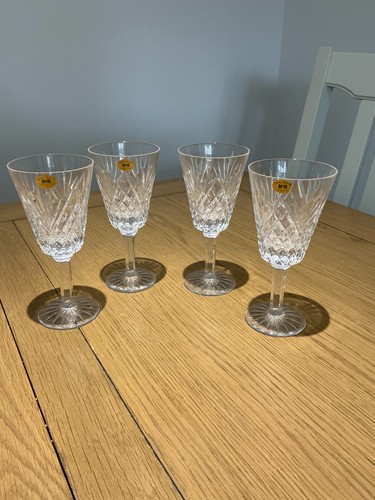 Four tyrone crystal - tyrone, wine