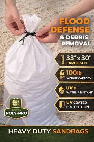 White woven polypropylene - white,