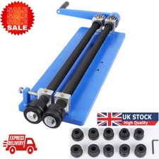 460mm Bead Roller Former Swager Rotary Swaging Machine 1.2mm 6 Roll Sets Tool UK