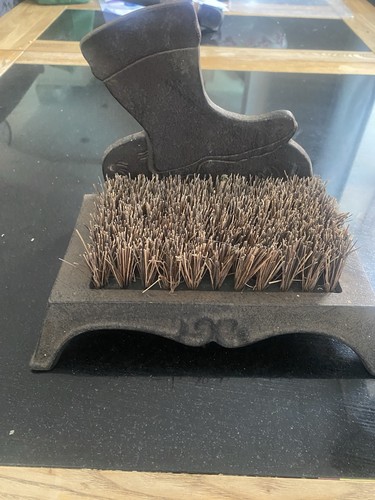 Boot cleaner scraper - boot,