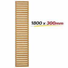 1800 x 300mm Slatted Timber
