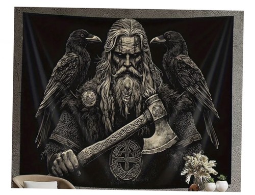Odin raven viking - raven,