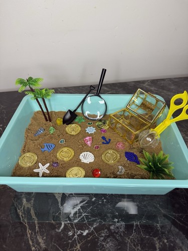 Treasure island sensory - treasure,