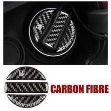 Black Carbon Fiber Fuel Cap
