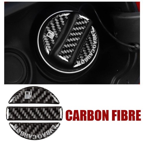Black carbon fiber - black, cap