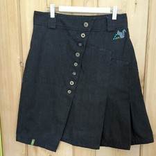 Skunk funk Skirt size 12 button front asymmetric  used very good condition 