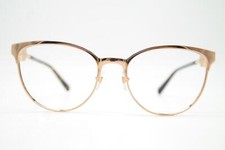 Glasses Versace 1271 Gold Bronze Black Braun Oval Frames Eyeglasses New