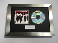 CD / Music Album Cover Memoribilia Frame Silver With 4 Mount Colours To Choose