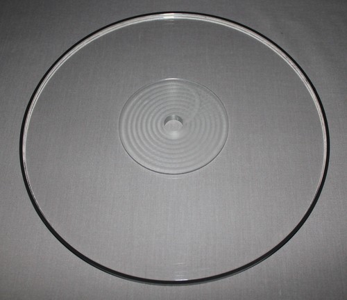 Srm tech 10mm acrylic platter - tech,