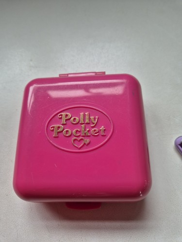 Vintage polly pocket 1989 pink - vintage,