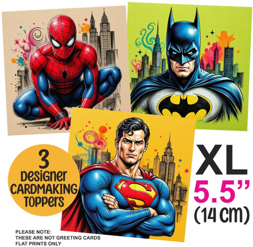 Card toppers for - 3,