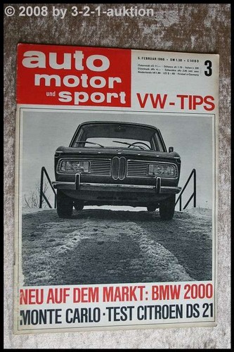 Ams auto motor sport - ams, 3/66