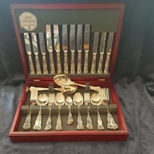Butler Sheffield Cavendish Collection 43 Piece Canteen of Cutlery Kings Pattern