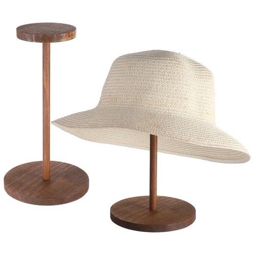 Pcs hat display stand rustic - pcs,