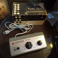 Concord Audio Sync Tape Recorder Mixer Vintage