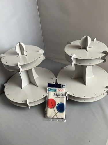 Tier cardboard cake pop - cardboard,