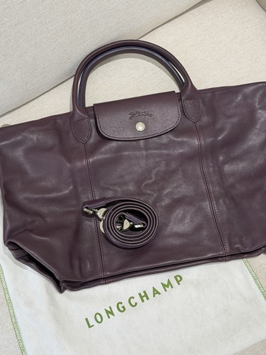 Longchamp pliage cuir - longchamp,