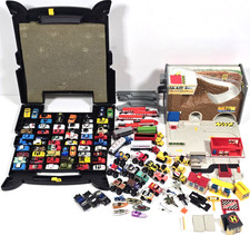 VINTAGE GALOOB MICRO MACHINES LOT MONSTER TRUCKS TRAINS PLANES BOATS PLAYSET