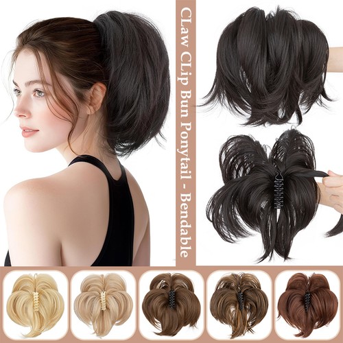 Claw ponytail piece clip - ponytail,