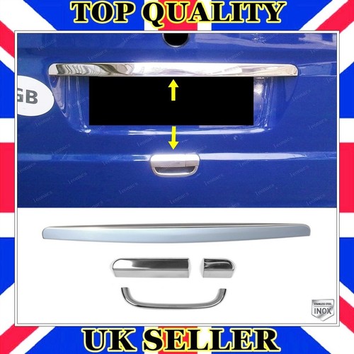Chrome rear trunk tailgate - trunk,