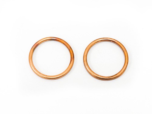 Exhaust copper gaskets - exhaust, for