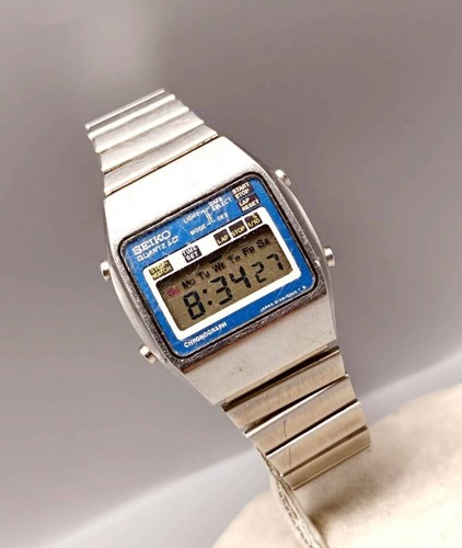 Seiko quartz chronograph - seiko, lc