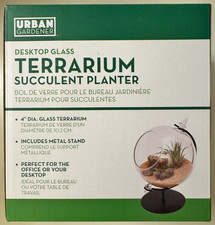 Desktop Glass Terrarium