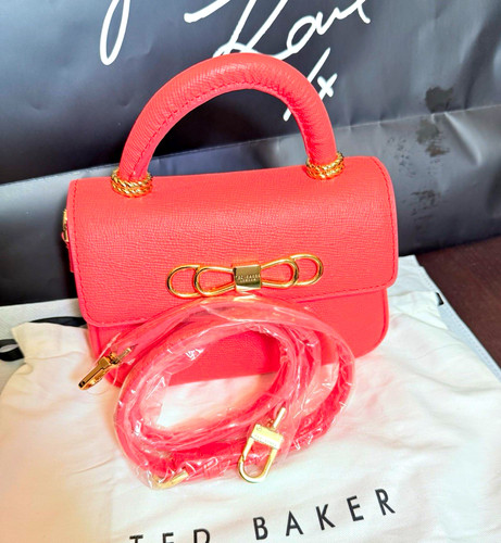 Ted baker orange satchel - orange, top