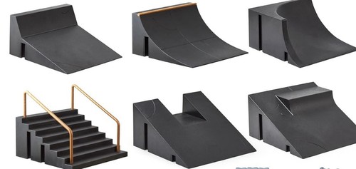 Finger skateboard ramp set - finger,