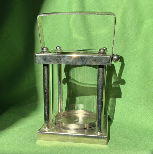 Vintage glass metal - glass,