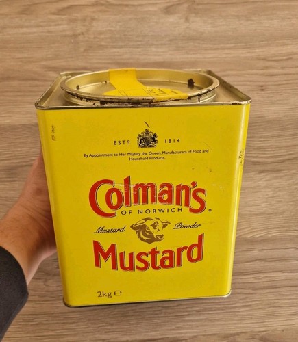 Colman mustard large empty - colman’s,