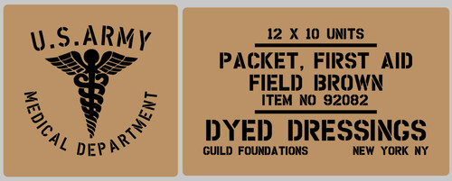 Medical stencil set - (med, 7)