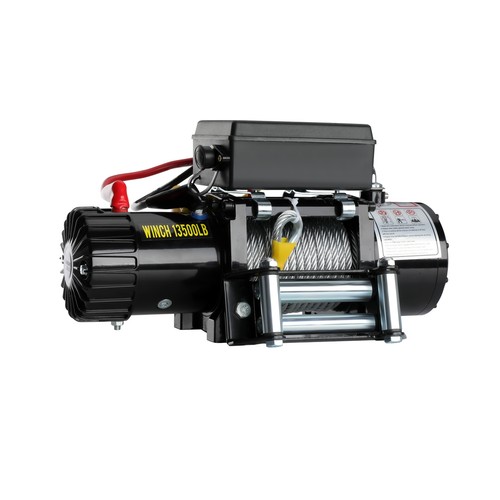 Heavy duty 13500lb winch 12v - 13500lb,