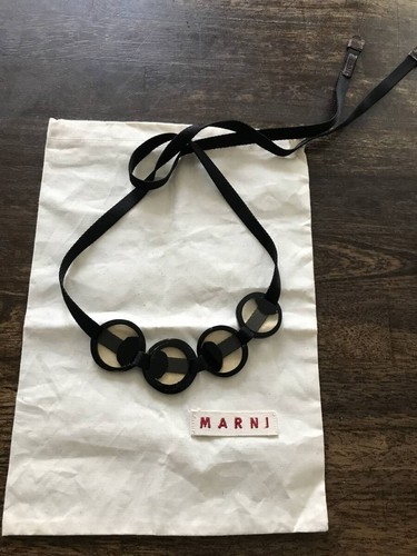 Marni necklace choker black - necklace,
